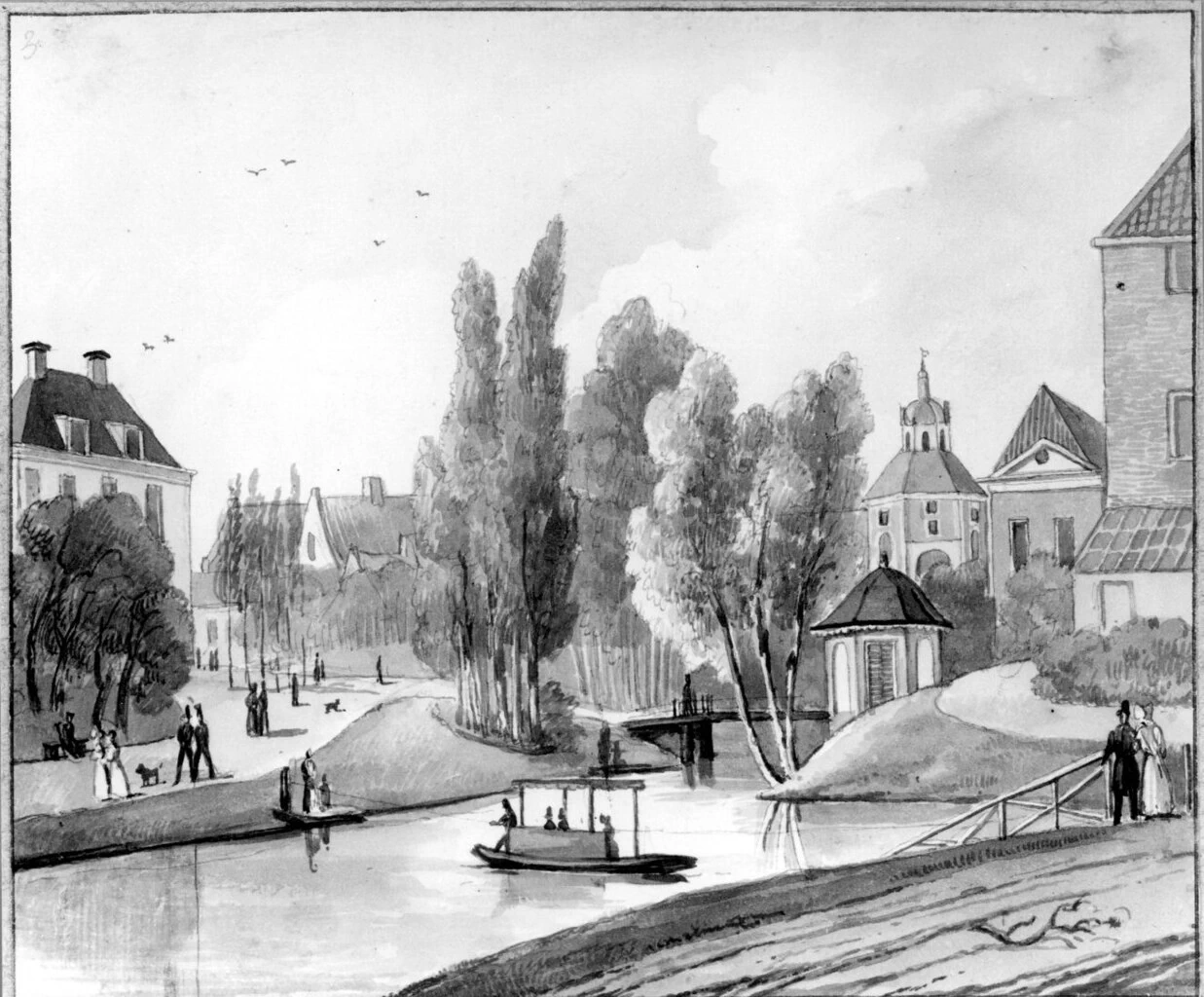 Vista dal Maliesingel a Utrecht - Hamburgerstraat 28, Utrecht